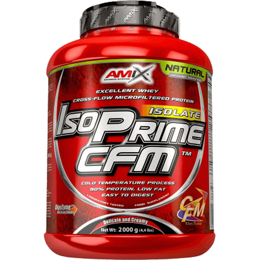 Amix IsoPrime CFM Isolate, chocolate - IsoPrime CFM Isolate, chocolate 2000 g