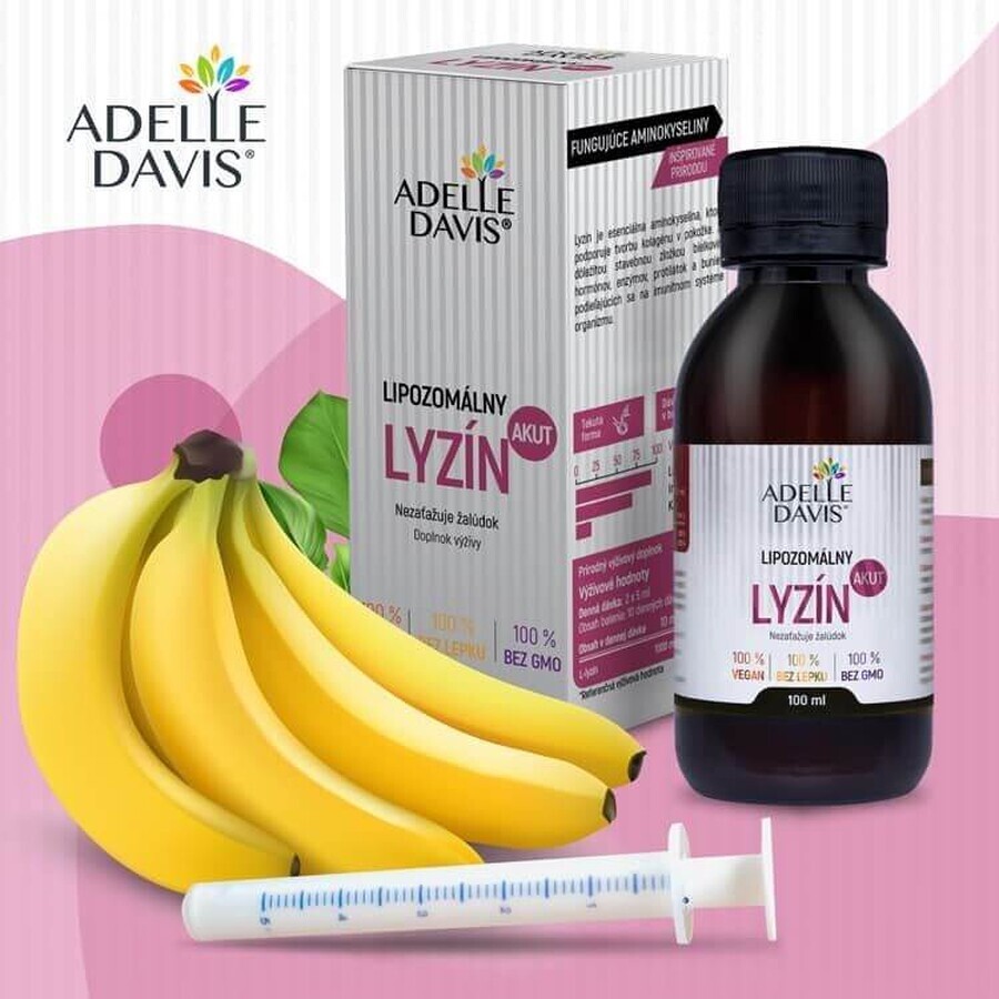 Adelle Davis Lipozomal Lysine AKUT 100 ml