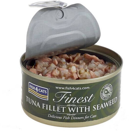 Fish4Cats Croquettes pour chats Finest tuna with seaweed 70 g