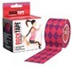 Bande kin&#233;siologique RockTape Design - rose agryle 5 m