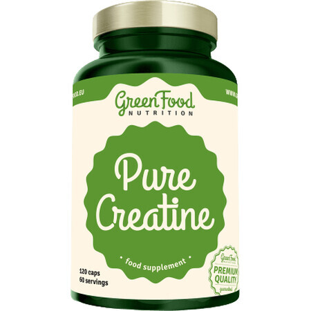 GreenFood Nutrition GreenFood Pure Creatine 120 gélules