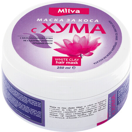 Milva Huma Huma Masque capillaire à l'argile blanche 250 ml