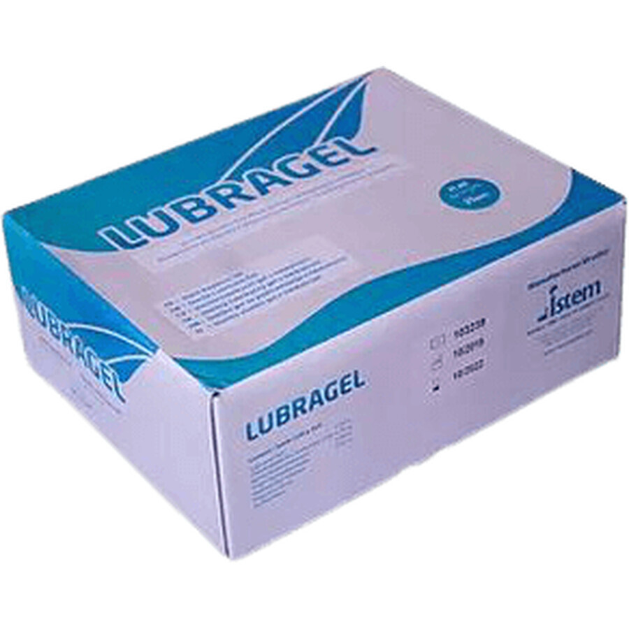 Lubragel gel lubrifiant avec lidocaïne 25 x 6 ml