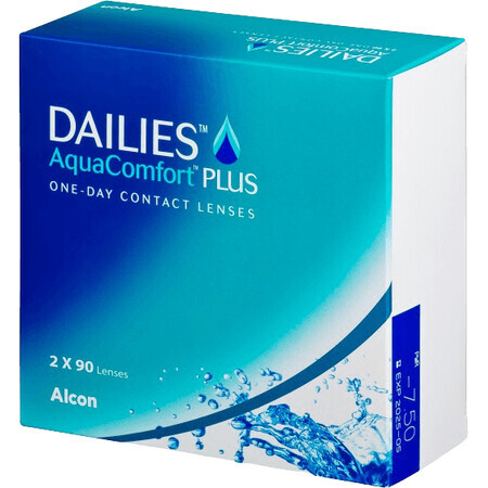 Alcon DAILIES® AquaComfort Plus® lentilles 180 pcs