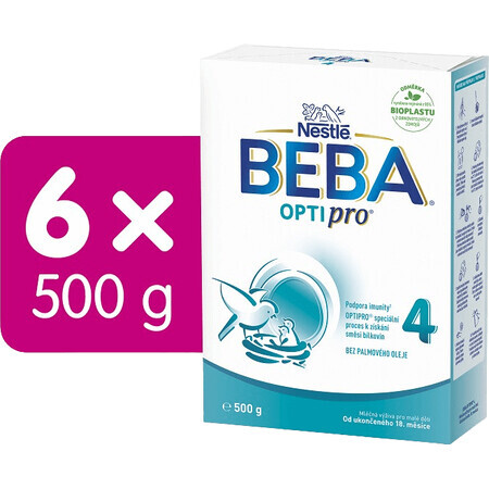 Nestlé Beba OPTIPRO 4 (formulă de lapte pentru copii mici (de la sfârșitul celei de-a 18-a luni)(innov.2022) 6 buc