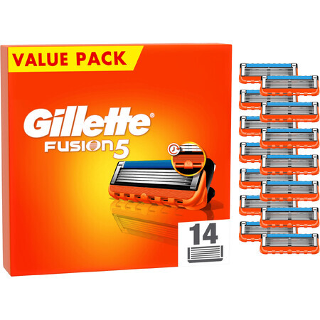 Gillette Fusion5 têtes de rasage de remplacement pour hommes 14 pièces