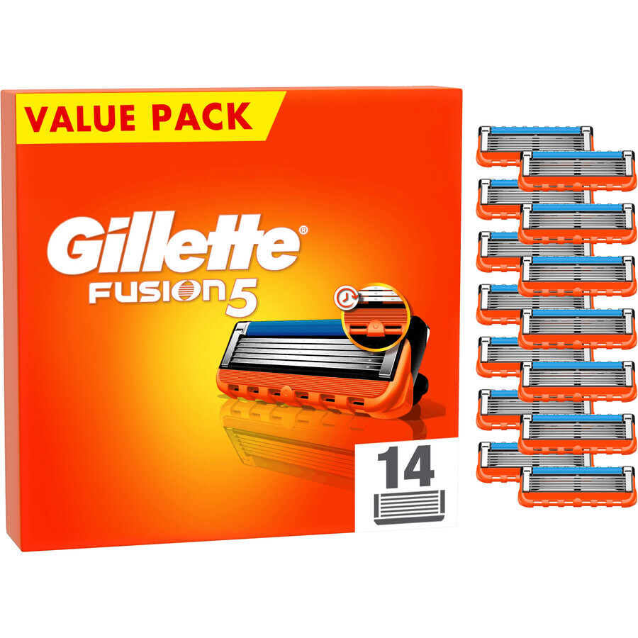 Gillette Fusion5 têtes de rasage de remplacement pour hommes 14 pièces