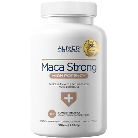 Aliver Nutraceutics Doctor's Choice 1. Powerful Maca 120 gélules