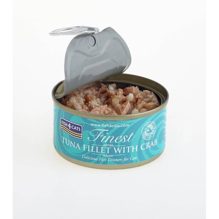 Fish4Cats Croquettes pour chats Finest Tuna with Crab 70 g