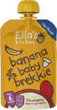 Ella&#39;s Kitchen Petit d&#233;jeuner bio avec banane et yaourt 100 g