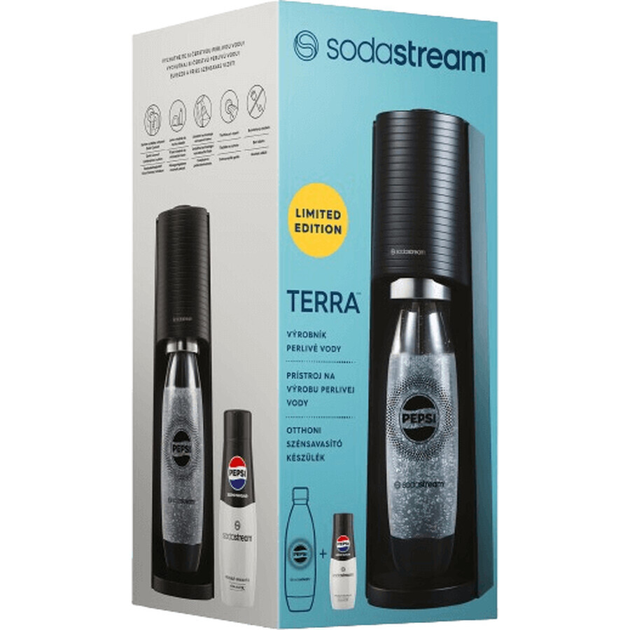 Sodastream Earth Black Pepsi Zero megapack