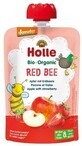 Holle Organic Puree - Red Bee - Pomme avec fraises 100 g