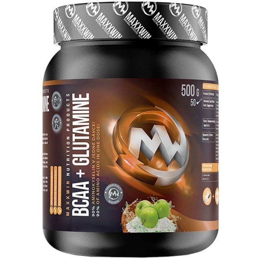 Maxxwin BCAA + Glutamine Pomme Verte 500 g