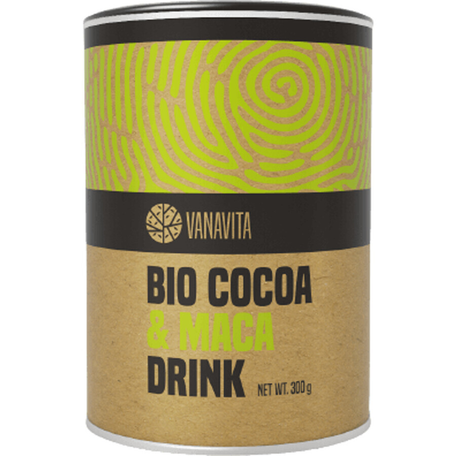 VanaVita Bio Boisson Cacao & Maca 300 g