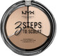 NYX Professional Makeup 3 Steps to Sculpt Contouring Palette shade Fair 5 g