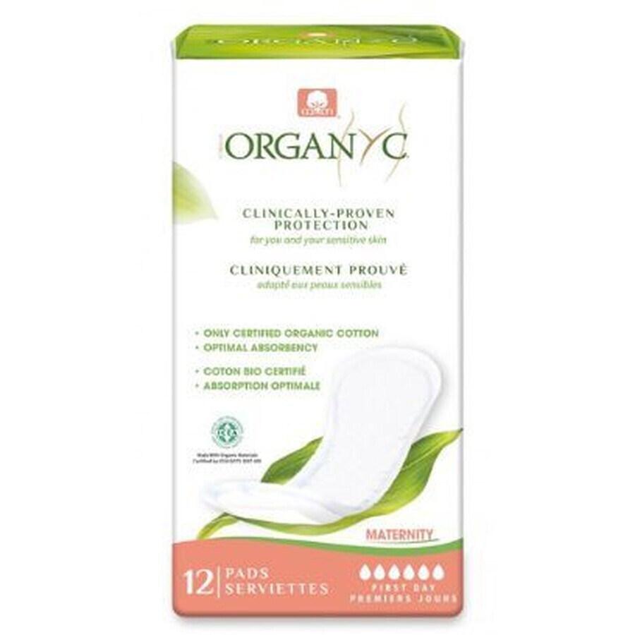 Organyc Pads post-partum