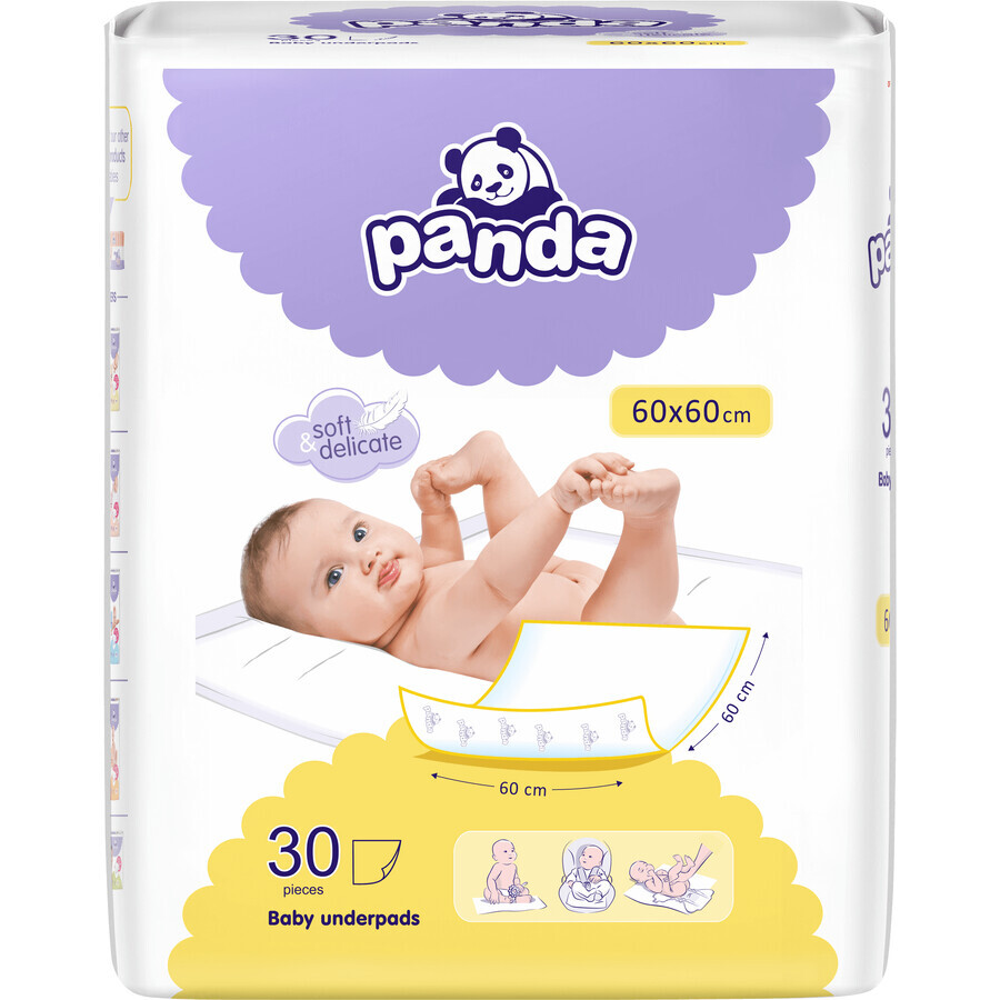 Coussinets de remplacement Panda 30 pièces