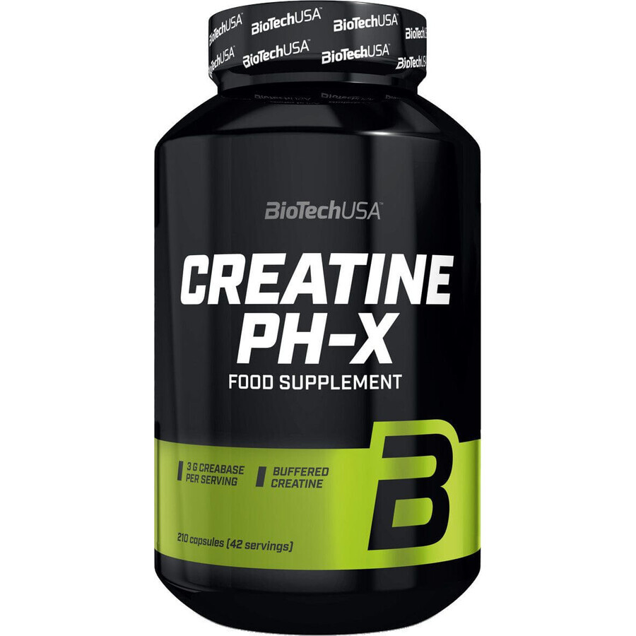 BioTech Creatine pH-X 210 gélules