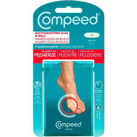 Compeed Plasture petit blister 6 pcs