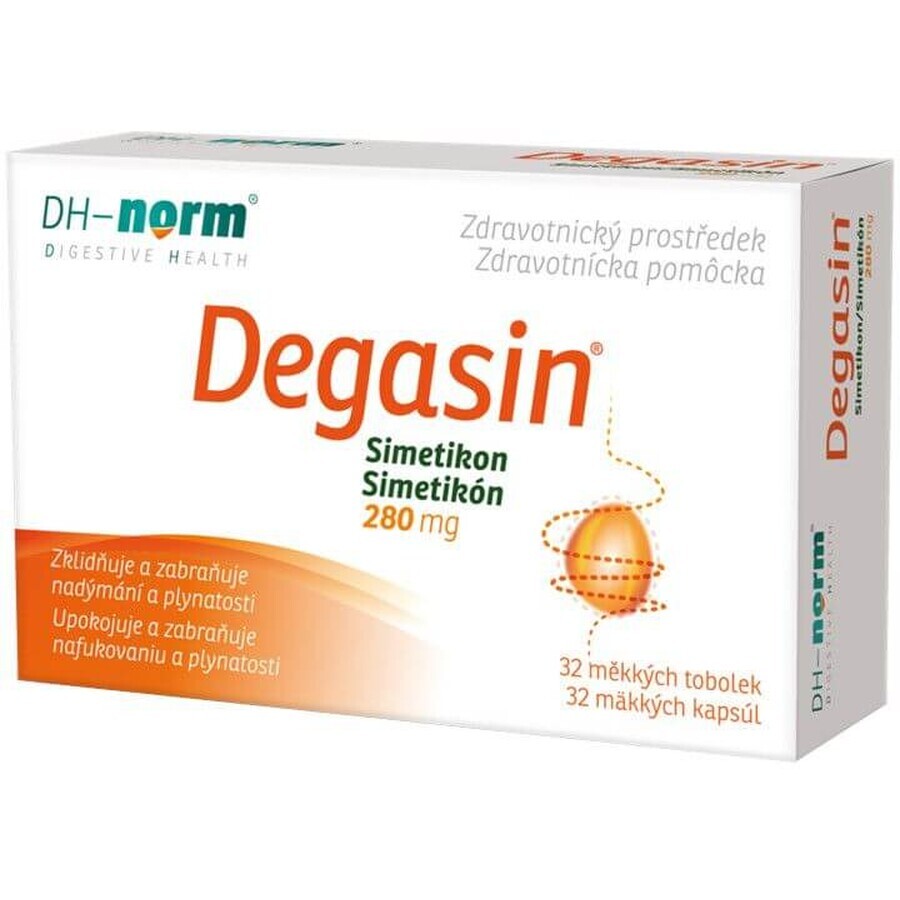 Walmark Degasin 280mg, 32 gélules