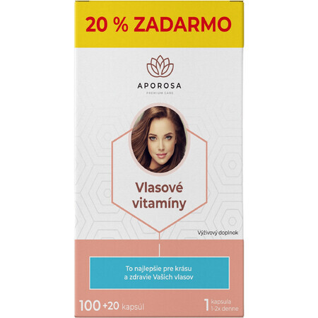 Aporosa Premium Hair Vitamins 120 gélules