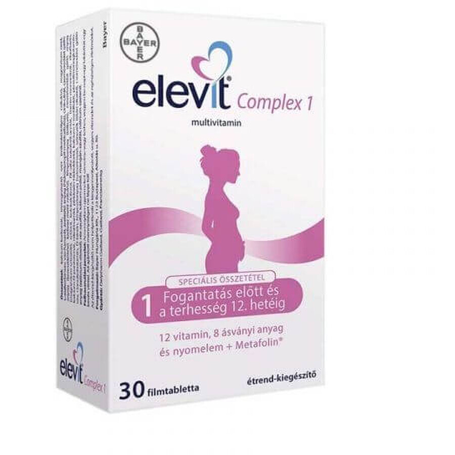 elevit Complex 1 multivitamine 30 comprimés