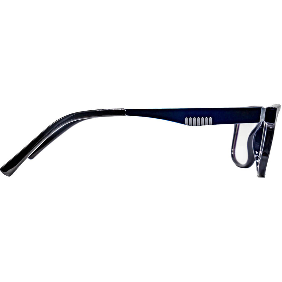 Glassa Lunettes d'ordinateur PCG02 D1,5 noir/bleu