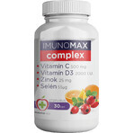 Immunomax Complex (C+D3+Zinc+Sélénium) 30 gélules