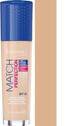 Rimmel London Fond de teint Match Perfection SPF20 maquillage 200 Soft Beige 30ml