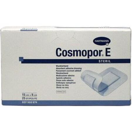 Hartmann Cosmopor e stérile pansement stérile 15 x 8 cm 25 pcs