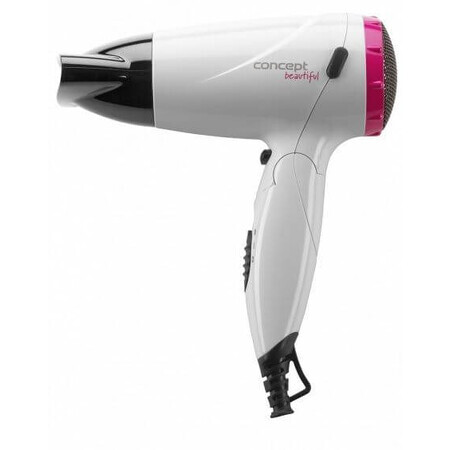 Sèche-cheveux Concept VV5740 Beautiful 1500W blanc + rose