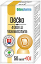 EdenPharma D&#233;čko 4000 IU, vitamine D3 forte 60 g&#233;lules