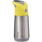 B. boîte Thermos à boire avec paille jaune/grise 350 ml