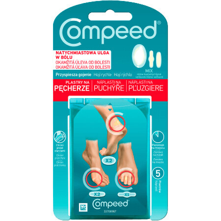 Compeed Blister patch mix 5 pcs