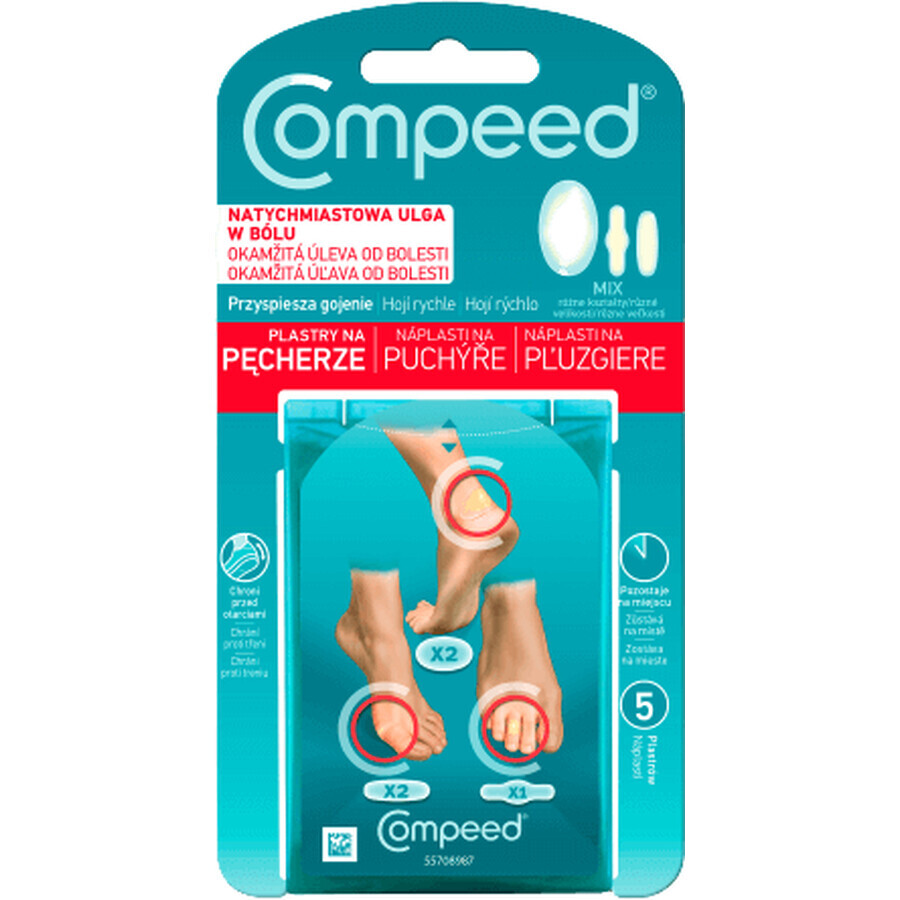 Compeed Blister patch mix 5 pcs