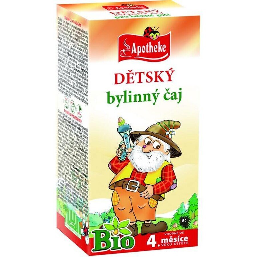 Apotheke Organic Children's Tea BIO Sachets de tisane 20 x 1.5 g