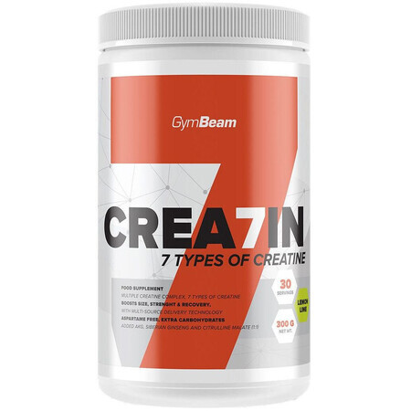 GymBeam Creatine Crea7in Lemon lime 600 g