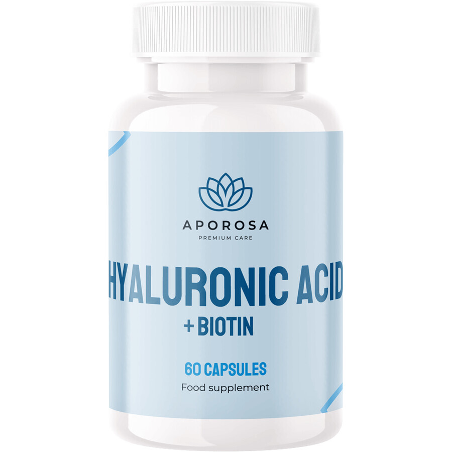 Aporosa Acide hyaluronique + biotine 60 pièces + Canneberge puissante 30 comprimés