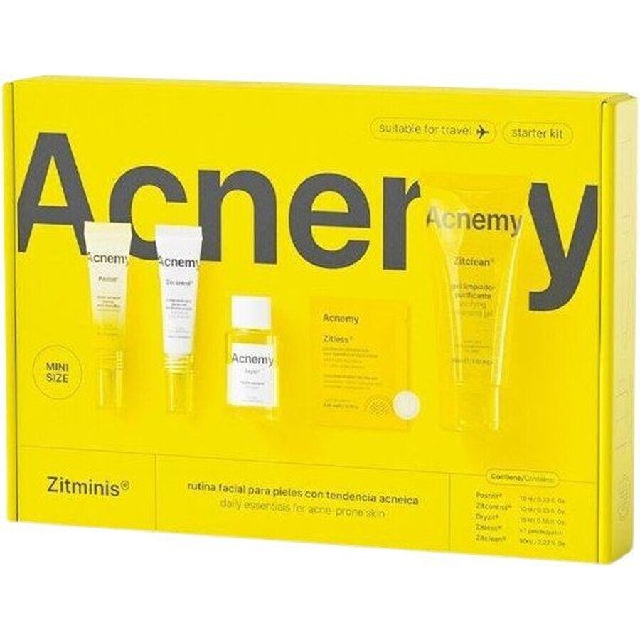 Acnemy Routine complète pour les peaux à tendance acnéique 5 pcs