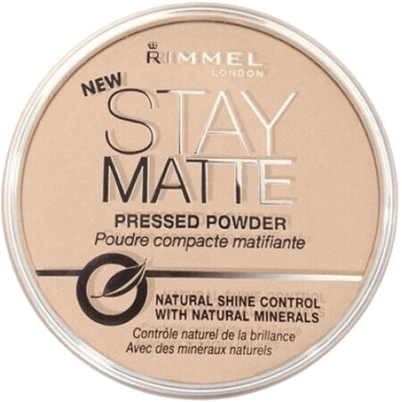 Rimmel London Stay Stay Matte Powder Poudre 001 Transparent 14 g