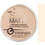 Rimmel London Stay Stay Matte Powder Poudre 001 Transparent 14 g