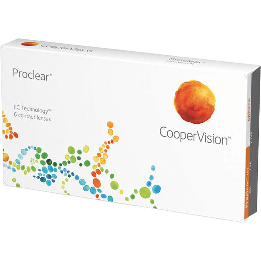 Proclear Compatibles Sphere +14,50 dpt lentille de contact, 6 pcs