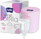 Coupe menstruelle Bella + manchon de nettoyage taille M