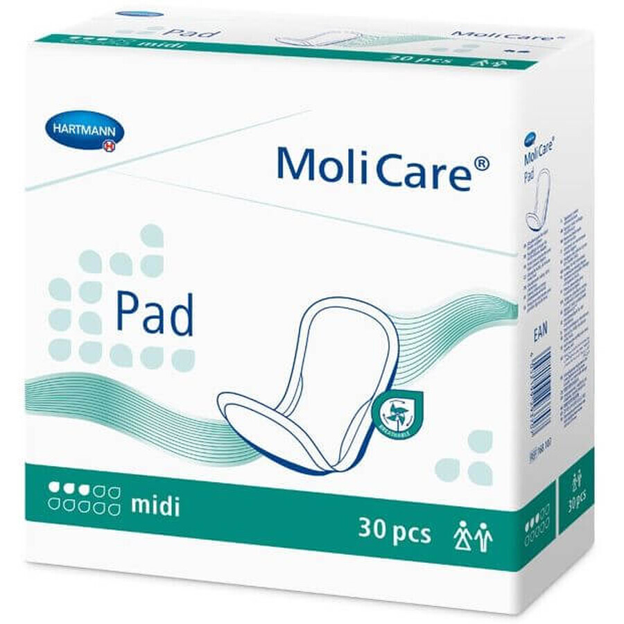 Molicare Pad 3 gouttes serviettes d'incontinence 30 pcs