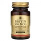 Biotine 300 mcg, 100 comprim&#233;s, Solgar