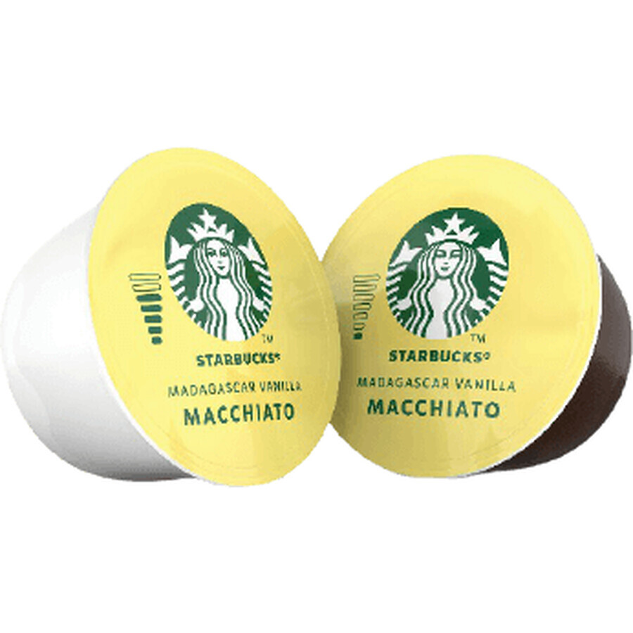 Starbucks Madagascar vanille Madagascar latte macchiato, capsules de café. 12 pièces