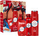 Old Spice Alpinist pour hommes : set comprenant un d&#233;odorant en spray, un d&#233;odorant solide et un gel douche Whitewater au parfum frais