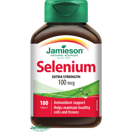 Jamieson Selenium 100mcg 100 tabletten