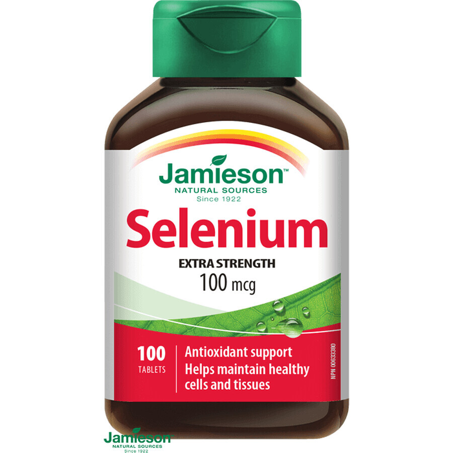 Jamieson Selenium 100mcg 100 tabletten