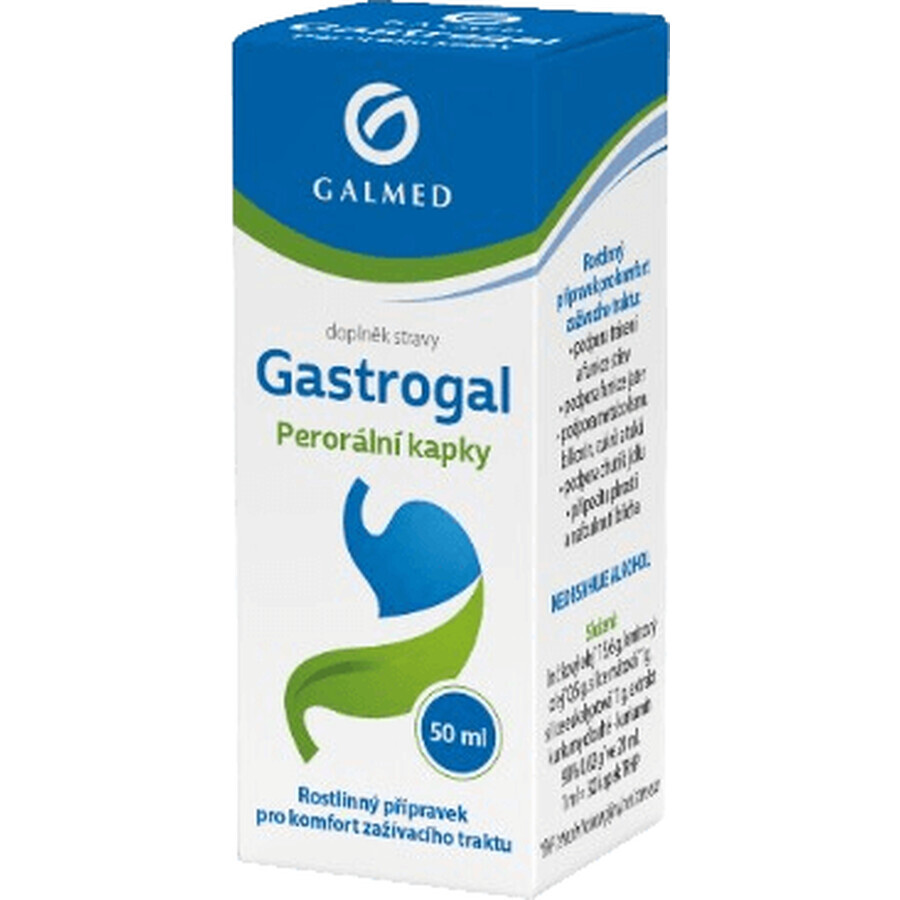 Galmed Gastrogal gouttes 50 ml